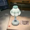 Mini Luminária de Lírio-do-Vale, Lâmpada de Mesa Fofa de Desenho Animado para Dormir, Decoração de Mesa, Luz Ambiente, Enfeite Criativo, Luminária de Cabeceira