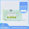 Descartável 100% algodão toalha de lavagem facial OEM personalizado 20 * 20 algodão toalha macia de lavagem facial toalha de processamento personalizado