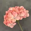 Decoração de Corredor de Casamento com Hortênsias Sonhadoras 3D, Decoração de Sala de Estar, Arranjo de Chão para Casamento, Flores Artificiais Falsas, Arranjo de Chão Transfronteiriço, Flores Simuladas