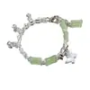 Nuevo Pulsera de Mariposa con Cuentas Estilo Chino Diseño de Nicho Ins Pulsera de Campana de Bambú Escalonada Regalo para Mejor Amiga Joyería
