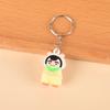 Chaveiro de Borracha Macia Desenho Animado Mascote Personalizado Boneca Anime Silicone DIY Pingente de Chaveiro de Carro Pequeno Presente