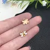 20 Estilo Pastoral Abeja Girasol Panal Tarro de Miel Gota de Aceite Joyería Accesorios DIY Joyería Colgante Venta Caliente Transfronteriza