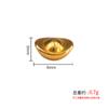 Adornos Similares a Lingotes de Oro Pequeños, Frijoles de Oro Pequeños, Accesorios de Relleno para Lingotes, Decoraciones Auspiciosas para Escritorio al por Mayor