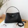 Bolso de Hombro Versátil de Cuero Genuino para Mujer, Simple de Gran Capacidad con Sensación de Lujo, Bolso de Mano de Piel de Vaca de Primera Capa