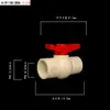 Válvula de PVC conexões para torre de água válvula de plástico rosca interna válvula de plástico octogonal conector de torre de água Luokou