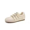 Zapatillas de entrenamiento alemanas para mujer 2026 primavera nuevo estilo suela gruesa de moda zapatos blancos zapatos Forrest Gump cómodos estilo académico zapatos deportivos casuales