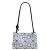 Bolsa Quadrada Pequena, Nova Bolsa Transversal Tendência de Verão, Bolsa de Ombro Único Feminina, Bolsa com Cordão Geométrico Rombus Elegante Simples