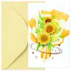 Tarjeta de Saludo Cultural Chenyang con Flores Florecientes, Tarjeta de Papel para Escultura 3D con 80% de Descuento, Accesorios 3D, Ramo, Tarjeta de Agradecimiento para el Día del Maestro