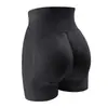 Pantalones Cortos de Mujer sin Costuras de Cintura Alta, Almohadillas de Algodón de Alta Elasticidad, Glúteos Falsos, Ropa Interior para Glúteos Redondos y Hermosos, Procesamiento de Productos y Personalización