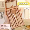 Set de brochas de maquillaje de viaje portátil nuevo listo para usar del fabricante con espejo, brocha para polvos de cerdas suaves, brocha para sombras de ojos, herramienta de belleza