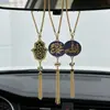 Atacado do Fabricante Artesanato Árabe, Correntes para Joias, Pingentes com Cravação de Diamantes para Interior de Carro, Enfeites para Pendurar no Carro