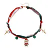 Accesorios transfronterizos europeos y americanos: Collar único de cinta de copo de nieve, Año Nuevo, elementos mixtos, collar de fiesta estilo Navidad