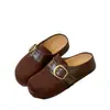 Sandalias Birkenstock de Suela Gruesa de Venta Caliente para Mujer, Uso en Exteriores, Nuevo de Venta Caliente 2026, Versátiles de Celebridad de Internet para Personas Bajas, Zapatos de Una Sola Hebilla