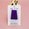 Velas de tallo largo de colores tipo gelatina, Velas pequeñas multicolores para pastel de cumpleaños, Fiesta infantil color macarrón verde leche