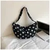 Otoño 2026 Nuevo Estilo Coreano Moda Lunares Bolso Cruzado Casual Simple Diario Pequeño Bolso para Mujer Bolso de Hombro Único Bolso Dumpling