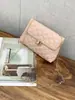 En Stock 2025 Nuevo Estilo Bolso Cuadrado Pequeño Bordado Personalizado Dulce Moda Bolso de Mujer Bolso de Hombro con Cadena de Cerradura Fabricante