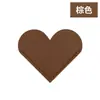 Transfronterizo en stock PU marcapáginas venta al por mayor en lotes pequeños marcapáginas con forma de corazón pegatinas marcapáginas de amor simple y conveniente portamarcapáginas de cuero