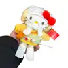 Llavero de Peluche Auténtico Popular de Dibujos Animados Hello Kitty con Gato Kt Montando un Caballo Blanco