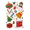 Fornecimento Direto Transfronteiriço de Adesivos de Natal, Papai Noel, Sinos, Pequenos Adesivos de Presente, Atacado em Estoque
