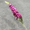 Flor artificial única para decoração de casa, buquê, decoração de casamento e comércio exterior