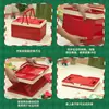 Cesta Plegable Caja de Regalo Navideña Caja de Almacenamiento Exterior a Prueba de Polvo Puede Cambiar de Color y Imprimir Logo Caja de Almacenamiento para Coche