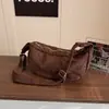 Bolso de hombro tipo dumpling simple casual estilo retro con estampado de leopardo transfronterizo, nuevo para el verano 2026, ligero, de gran capacidad, para uso diario