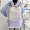 2026 Novas Mochilas Escolares para Ensino Fundamental e Médio Grande Capacidade Estilo Coreano Casual Mochila Casual Mochila de Viagem Esportiva