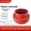 Redutor de ranhura grampo de cabeça grande e pequena boca de fio de ranhura redutor de rosca interna redutor concêntrico para combate a incêndio