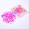 Banda de Goma Desechable Bolsa Autocierre Banda de Goma Infantil No Dañina para el Cabello Coletas Pequeñas de Colores Alta Elasticidad Coletas para Adultos Al por Mayor