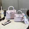 Bolso Kelly Segunda Generación Estampado de Palma 2026 Nuevo Bolso de Mano de Lujo para Mujer Bolso Cruzado Texturizado para Mujer