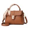 Bolsas Populares para Mulheres 2025 Novas Bolsas Versáteis Bolsas Femininas Bolsa Simples de Ombro Único Transversal Bolsa Quadrada Pequena Bolsa Feminina Moderna