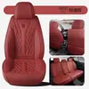 Nuevas Fundas de Asiento de Coche de Cuero Todo Incluido para Hombres y Mujeres, Cojines de Asiento de Alta Gama de Moda, Universales para Todas las Estaciones, Asientos de Cuero Resistentes al Desgaste