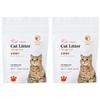 Areia de Gato de Tofu, Desodorizante, Perfumada, Absorvente de Água, Baixo Poeira, Aglomeração Rápida, Especialmente Projetada para Abrigos de Gatos, Pode Ser Descartada no Vaso Sanitário, Pacote Econômico, Disponível para Dropshipping