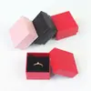 Caja para Anillo Par Único de Tres Anillos Anillo Interior Regalo Caja Pequeña Joyería de Alta Gama Embalaje de Joyería Caja para Aretes