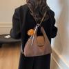 Bolsa Tote Grande Capacidade Estudante Casual Moda Nova 2025 Mochila Retro Outono Inverno Nova Bolsa Grande
