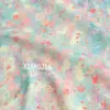 Popelina peinada de 60 hilos, estilo pintura al óleo japonesa y coreana, tela con estampado floral digital elegante, tela para ropa infantil y de mujer