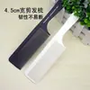 Peine Profesional Duradero de Dientes Anchos para Cortes de Cabello de Hombre, Peine Plano Ultradelgado para Barbería, Peine Blanco para Cortar el Cabello