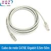 Cabo de rede Categoria 6 cabo de rede gigabit Cinza Cabo de rede de 8 vias Categoria 6 cabo de rede gigabit alta velocidade pé metro cabo de rede doméstico Categoria 6