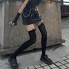 Medias Estilo Japonés con Lazo, Delgadas hasta la Pantorrilla, Estilo Ins Verano Lindas con Cordones Lolita Piernas Bonitas Versátiles Aspecto de Pierna Desnuda