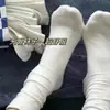Promoção QuenteMeias pós-parto de algodão de Xinjiang para mulheres, meias de cano médio, estilo fino de verão, absorventes de suor, respiráveis, resistentes a odores, meias slouch versáteis