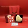 Amor no Dia dos Namorados Chinês Peça de Ouro em Forma de Coração 52mg Ouro Puro 999 Presente de Dia dos Namorados Chinês Ouro Casca d'Água Atacado