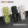 Porta-copos Adaptativo para Motocicleta de Veículo Elétrico, Universal Novo Modelo Sem Furos, Pode Ser Instalado na Barra de Proteção, Porta-copos Rotativo