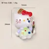 Accesorios de Resina DIY de Dibujos Animados Adornos Exploración Gatito Pegamento Cremoso Pinza para el Cabello Funda de Teléfono Hebilla de Zapato Colgante de Llavero Combinar