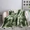 2026 Nova Manta Grossa de Camada Dupla de Lã de Cordeiro Veludo Leite Flanela Fleece para Casa Dormitório Escritório Cobertura para Pausa para Almoço