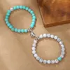 Imán blanco y negro Ins amor atracción pulsera de pareja un par de diseño de nicho personalizado pulsera de novias fabricantes al por mayor