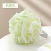 Esfoliante de bola de banho, bola de banho espumante que não se desfaz, toalha de banho macia, bola de banho grande para uso doméstico adulto