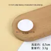 Acessórios de Prato Artificial em Miniatura de 4cm Prato de Jantar Mini Prato de Plástico Cozinha de Casa de Boneca Cena de Cozinha Adereços de Combinação