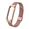 Adecuado para Correa de Pulsera Oppo Hebilla Milanésa Pulsera de Acero Inoxidable de Tres Eslabones Correa Metálica para Pulsera Oppo
