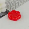 Flor de Color Sólido que Brilla en la Oscuridad Base Giratoria Accesorios de Resina para Bricolaje Accesorios de Adorno Giratorio Jingdezhen