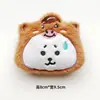 Pendente Original de Pelúcia Cavalo Cartoon Trabalhador Urso Boneca Urso Auto-Depreciativa Criativa Squeaky Broche Enfeites para Pendurar em Bolsa